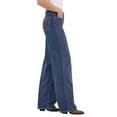 thumbnail image 3 of Wrangler Womens   Reagan Wide Leg Jeans 28x34 Denim, 3 of 5