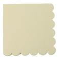 thumbnail image 4 of 20x Floral Edge Paper Napkin Serviettes Wedding Party Dinner Tableware Yellow, 4 of 8