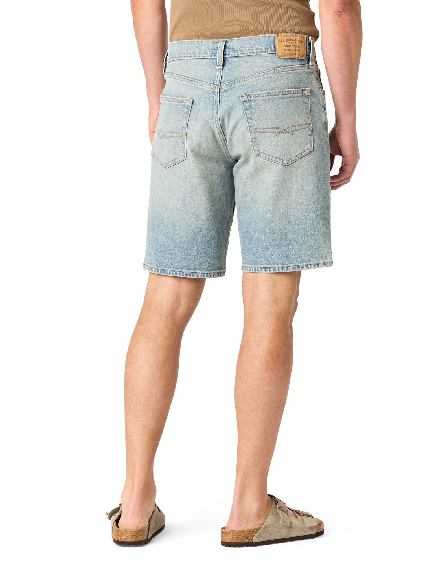 Levi Strauss Signature Men's Regular Fit Short, 10" Inseam