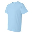 thumbnail image 2 of Gildan Men's Softstyle T-Shirt - Baby Blue | Lightweight 4.5oz Short Sleeve Tee, Rib collar Size L Shirt Pack of 6, 2 of 5
