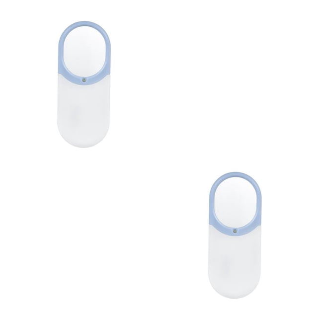 kurtrusly Handheld 10X Magnifying Glass LED Lights Magnifier Students Sewing Needlework Watchmaker Jeweler Magnification Blue 2Set