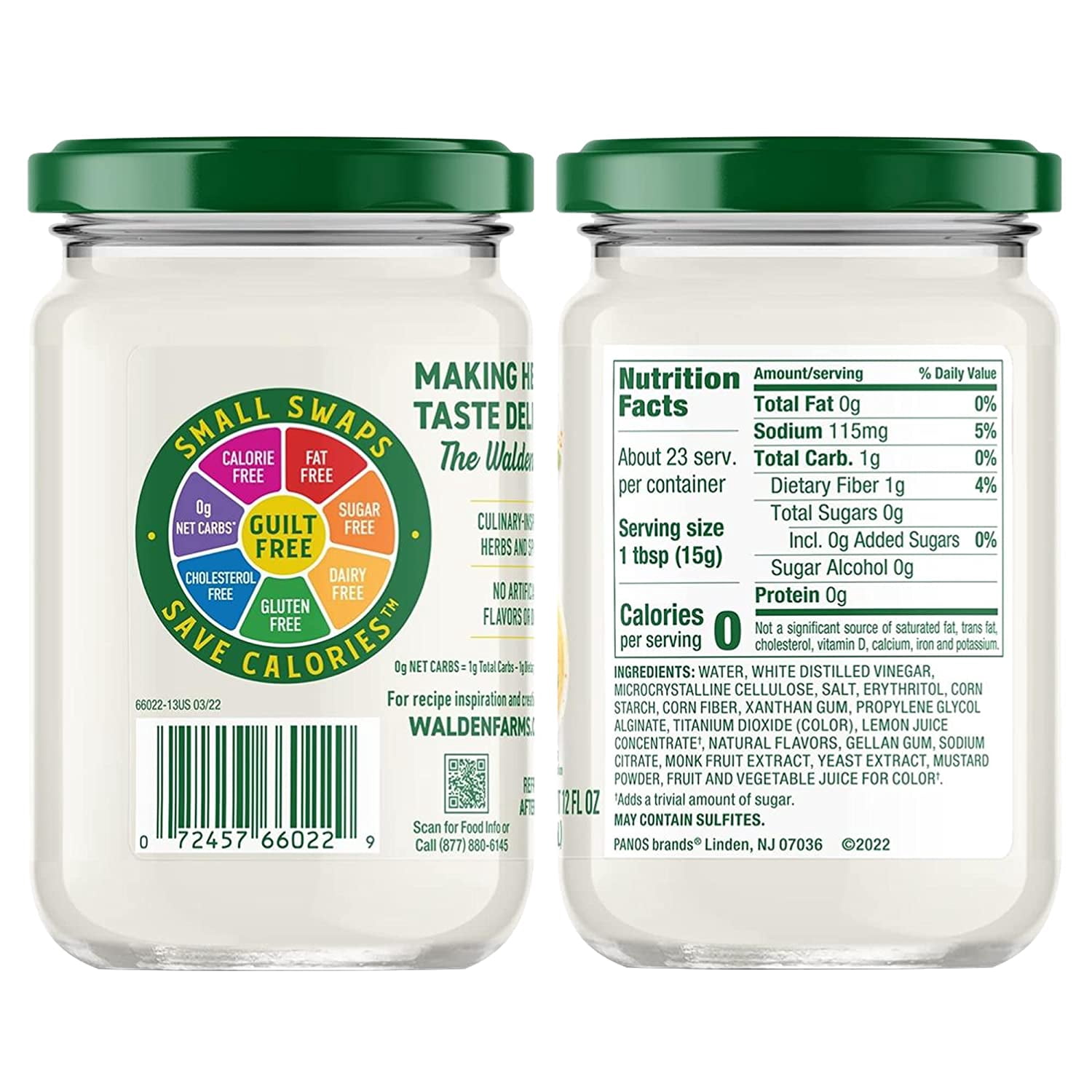 Walden Farms Calorie Free Flavored Mayo Flavor: Amazin', Size: 3 Jars