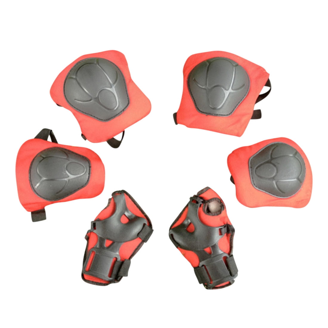 Mine Shaped Elbow Wrist Knee Pads Sport Safety Protective Gear Guard for Children Skateboard Skating Cycling Riding... by