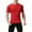 Red, variant on Mens T-Shirts,Compression Shirt Men's Spring And Summer Solid Color Quick Drying Breathable Tights Sweat Basketball Training Sports Wear Fitness Top Tshirts Shirts,Workout Shirts Black M