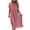 Pink, variant on Gubotare Summer Dresses for Women Fashion Boho Hollow Out Trim Short Sleeve Maxi Dress Comfy Breathable A Line Long Dresses (Black,S)