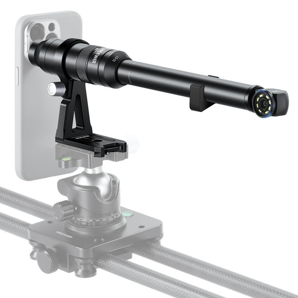Lente Macro Probe Neewer LS-51 con aumento de 2X para dispositivos móviles