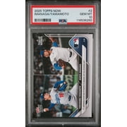 Graded 2025 Topps Now Yoshinobu Yamamoto/Shota Imanga #2 Baseball Card PSA 10 Gem Mint