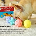 thumbnail image 4 of Pelota de juguete para perros, Pelota para perros, Juego chirriante, Pelota de juguete para perros, Pelota chirriante para regalo grande, 4 of 5