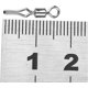 thumbnail image 2 of Ganchos Giratorios KAIYANG 100 Piezas de Acero Inoxidable Duraderos Dispositivo de Pesca de 18 mm, 2 of 5