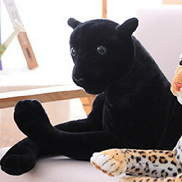 Large sale stuffed panther