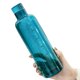 thumbnail image 1 of Botella de agua a prueba de fugas de 500 ml, impresión a escala de tiempo, botella transparente con alto contenido de borosilicato para oficina (azul) Rojo Verde, 1 of 4