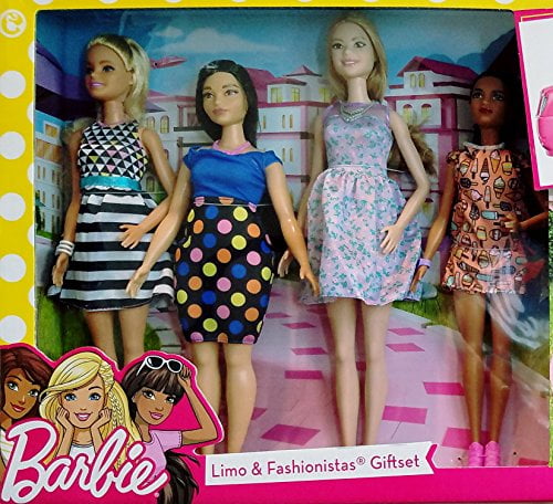 barbie limo 4 dolls