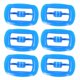 thumbnail image 1 of Azul 6Pc Retractor Dental Silicio Suave Intraoral Labio Retractor Mejilla Abridor de Boca Mejilla Expandir Ortodoncia Dental, 1 of 9