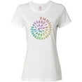thumbnail image 3 of Inktastic Pi Day Pi Numerals in Rainbow Spiral Women's T-Shirt, 3 of 5