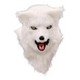 thumbnail image 3 of Máscara de de peluche, máscara de cabeza completa de animal realista, disfraz de Halloween para fiesta, cosplay, decoración navideña, 3 of 8