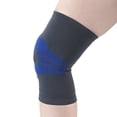 thumbnail image 1 of Airway Surgical OTC Knee Support With Compression Gel Insert Charcoal, 1 of 3