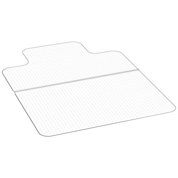 VEVOR Chair Mat with Lip, 36 x 48-inch Office Chair Mat for Low Pile Carpeted Floors, Plastic Floor Protector Rug with Studded, Non-Slip & Easy to Clean, Smooth Glide Under Desk Rug for Home Office