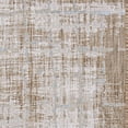 thumbnail image 4 of 5.25' x 7.5' Brown and Ivory Contemporary Rectangular Outdoor Area Throw Rug, 4 of 4