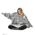 thumbnail image 5 of Catalonia Oversized Wearable Blanket Hoodie Sweatshirt, Comfortable Sherpa Lounging Pullover for Adults Men Women Teenagers Wife Girlfriend Gift, 5 of 7