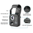 thumbnail image 2 of 200X Portable Mobile Phone Microscope with CPL, 6 LED Lights & 2 Brightness Levels, Rechargeable Built-in Lithium Battery, Adjustable Width for iOS/Android, Lightweight ABS+PC+Aluminum Construction,, 2 of 6