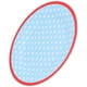 thumbnail image 1 of Plato de Aperitivos Reutilizable BuyWeek Plato de Postre de Porcelana de Imitación 9 Pulgadas, 1 of 12