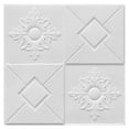thumbnail image 1 of 1PC 3D Tile Stone Brick Wall Sticker Soft Foam Panels Home Decor, 1 of 10