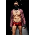 thumbnail image 3 of JOCKMAIL PU Men Boxer Men Underwear Pouch Boxer Men Underpant Men Shorts, 3 of 6