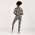 thumbnail image 4 of Vera Bradley Womens 100% Cotton 2 Piece Pajama Set Snow Globes M, 4 of 4
