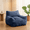 Blue, variant on Bean Bag Chair with Armrests - Oversized Comfy Beige Beanbag Lounge Lazy Floor Sofa Chair for Living Room, Bedroom & Dorm,Comfy Corduroy Sofa Chair,Pink