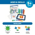 thumbnail image 5 of Learning Resources Mathlink Cubes Brain Puzzle Challenge - 80 pieces, STEM Games for Boys and Girls Ages 5+, 5 of 8