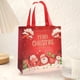 thumbnail image 5 of Christmas Gift Bags Heavy Duty Treat Tote Grocery Bags Handling Sewing Multi Purpose Non Woven Gift Bags 9.05 X 8.7 X 4.3 Inches, 5 of 6