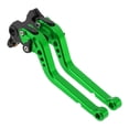 thumbnail image 1 of Palancas de freno y embrague largas Unique Bargains para Ducati 821 MONSTER 2014-2017, ajustables en 6 posiciones, palanca de freno de motocicleta de aleación de aluminio verde, 1 par, 1 of 7
