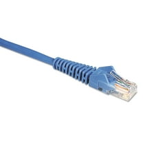N201-025-BL CAT-6 Gigabit Snagless Molded Patch Cable, 25', Blue