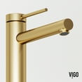 thumbnail image 2 of Vigo Vg03037 Jewel 1.2 GPM 11" H Single Handle Single Hole Vessel Bathroom Faucet - Matte, 2 of 12