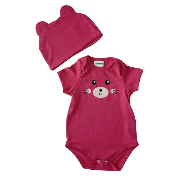 Kit PaÃ±aleros de algodÃ³n con gorro Kiss Osita, Abeja, Buha