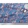 thumbnail image 3 of Soimoi Cotton Poplin Fabric & Orchids Floral Printed Fabric 1 Yard 42 Inch Wide, 3 of 3