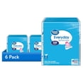 thumbnail image 2 of (3 pack) Great Value Everyday Soft Facial Tissues, 4 Cube Cartons, 80 Tissues per Cube, 2-Ply Blue, 2 of 8