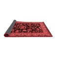 thumbnail image 2 of Ahgly Company Indoor Square Persian Red Traditional Area Rugs, 8' Square, 2 of 4