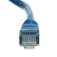 thumbnail image 4 of Shielded Cat5e Ethernet Cable, 24AWG, RJ45 Gold Plate Connector, ETL, Snagless Mold Boot 4 Pair Stranded Copper Shielded Twisted Pair (STP) Internet Network Patch Cable, 7 Foot, Blue, CableWholesale, 4 of 6