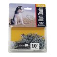 thumbnail image 1 of Cadena de amarre PDQ plateada giratoria de acero para perros pequeños, 1 of 4