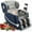 Blue, variant on Znines Zero Gravity Full Body Massage Chair - Features 10 Fixed Rollers, Heating, Foot Massage, Bluetooth Speaker, Blue