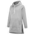 thumbnail image 4 of Sweatshirt Dress Women Split Hem Clothes Football Sweatshirts Tunic Tops Long Sleeve Tops Lounge Daily Shirts Workout Tops Basic Tees Tshirt Travel Casual Oversized Baggy Hoodie Plain Hoodies, 4 of 6