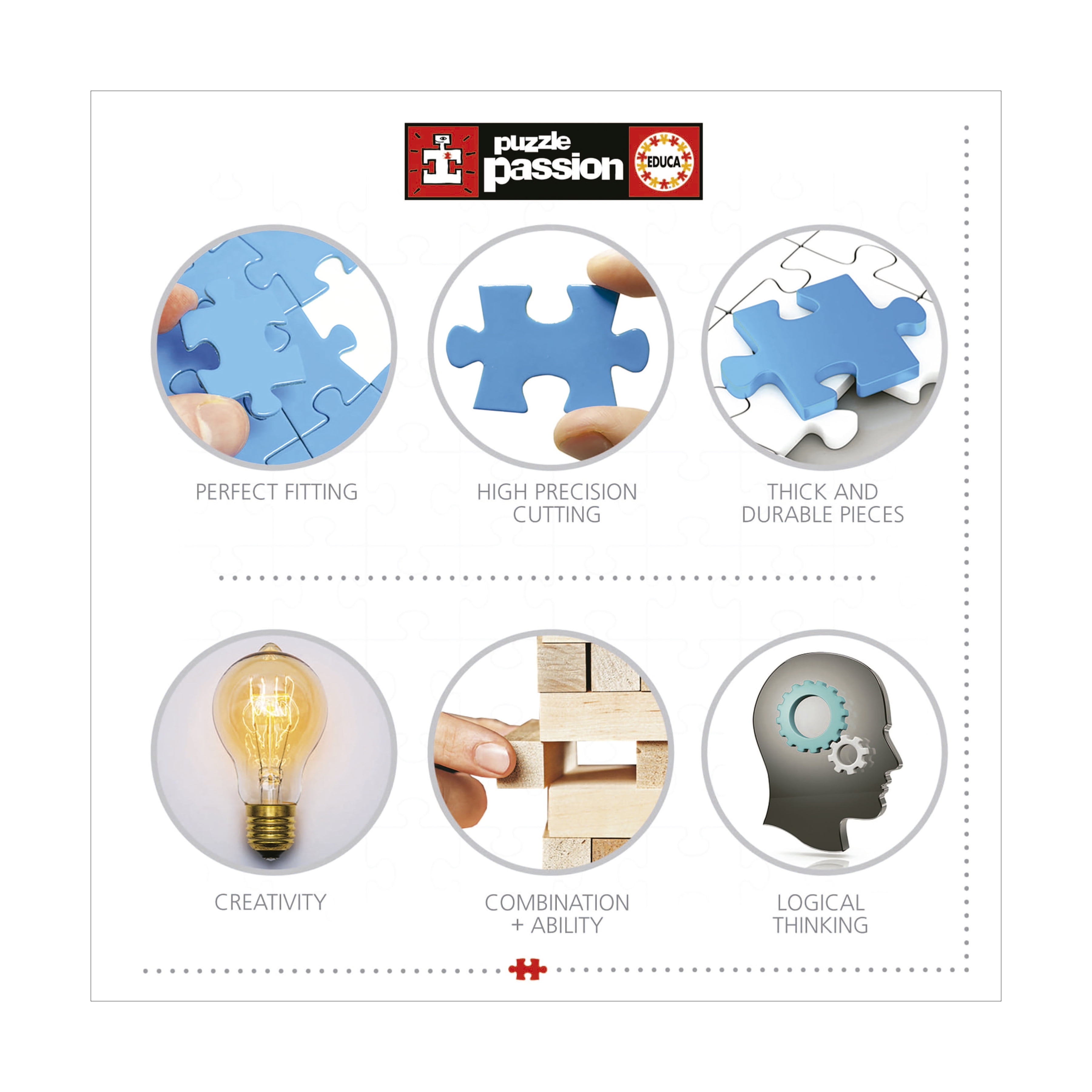 Educa 3D Cube Puzzle - Travel: 216 Pcs