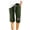 Green, variant on WIZUTIZ Shorts for Women Casual Wide Leg Sports Loose Shorts Mid Rise Butterfly Print Shorts Knee-Length with Pockets Rolled Hem Drawstring Shorts for Lady Stretch Club Green Linen