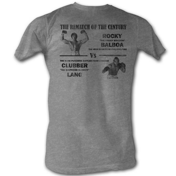 Rocky Match Of The Century Gray Heather T-Shirt