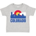 thumbnail image 3 of Inktastic Colorado Flag and Skyline Boys or Girls Toddler T-Shirt, 3 of 5