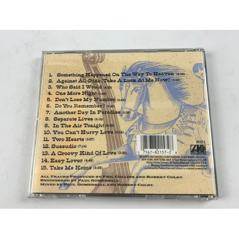 Phil Collins Serious Hits Live Music Performance CD