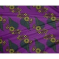 thumbnail image 4 of oneOone Polyester Lycra Fabric Leaves Block Print Fabric By The Yard 56 Inch Wide, 4 of 4