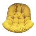 thumbnail image 3 of Cojín para silla de columpio, grueso y cómodo, para porche Amarillo, 3 of 8