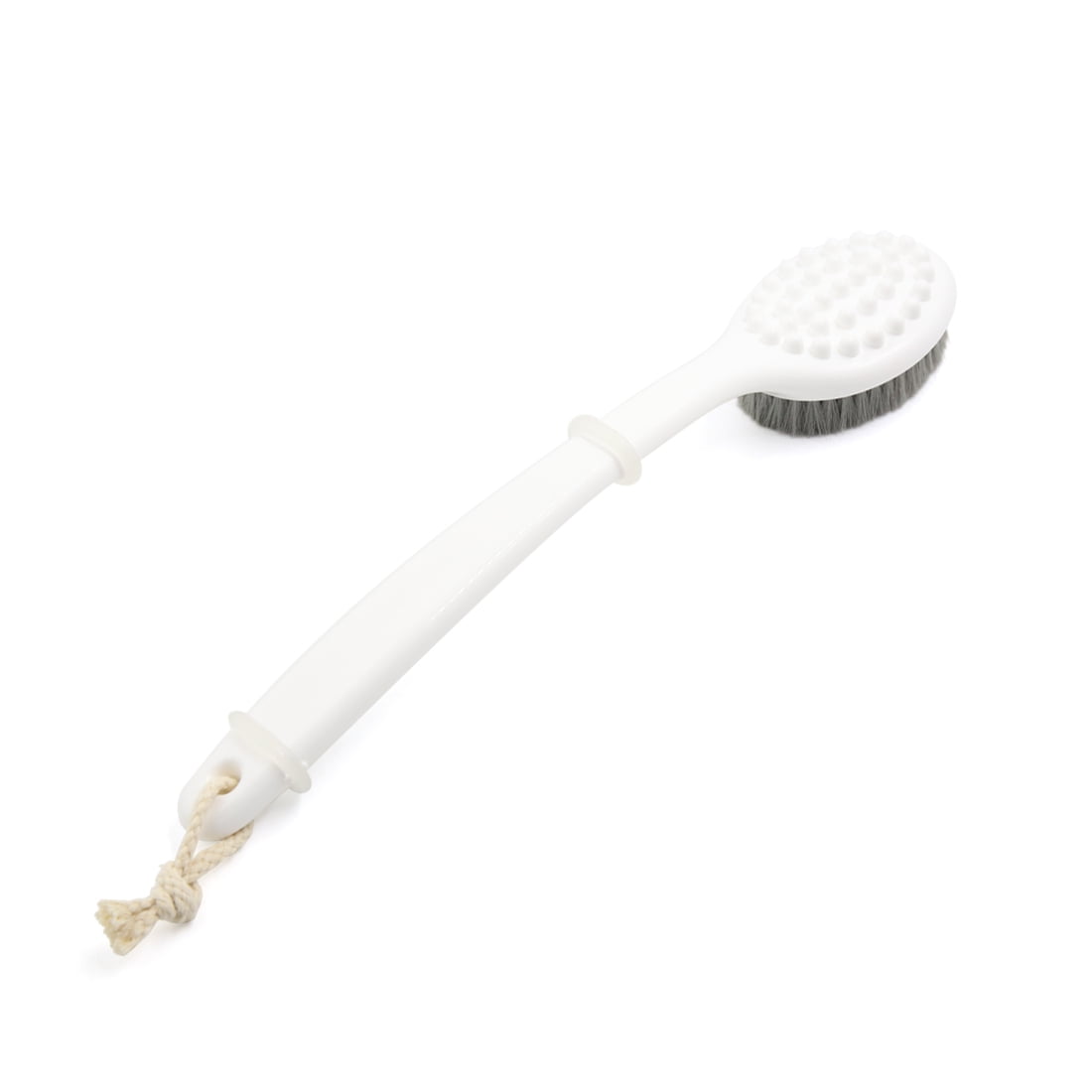 Unique Bargains Curved 13.4" Long Handle Soft Bristle Shower Bath Brush
